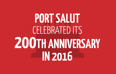 Port Salut celebrated its 200th anniversary in 2016